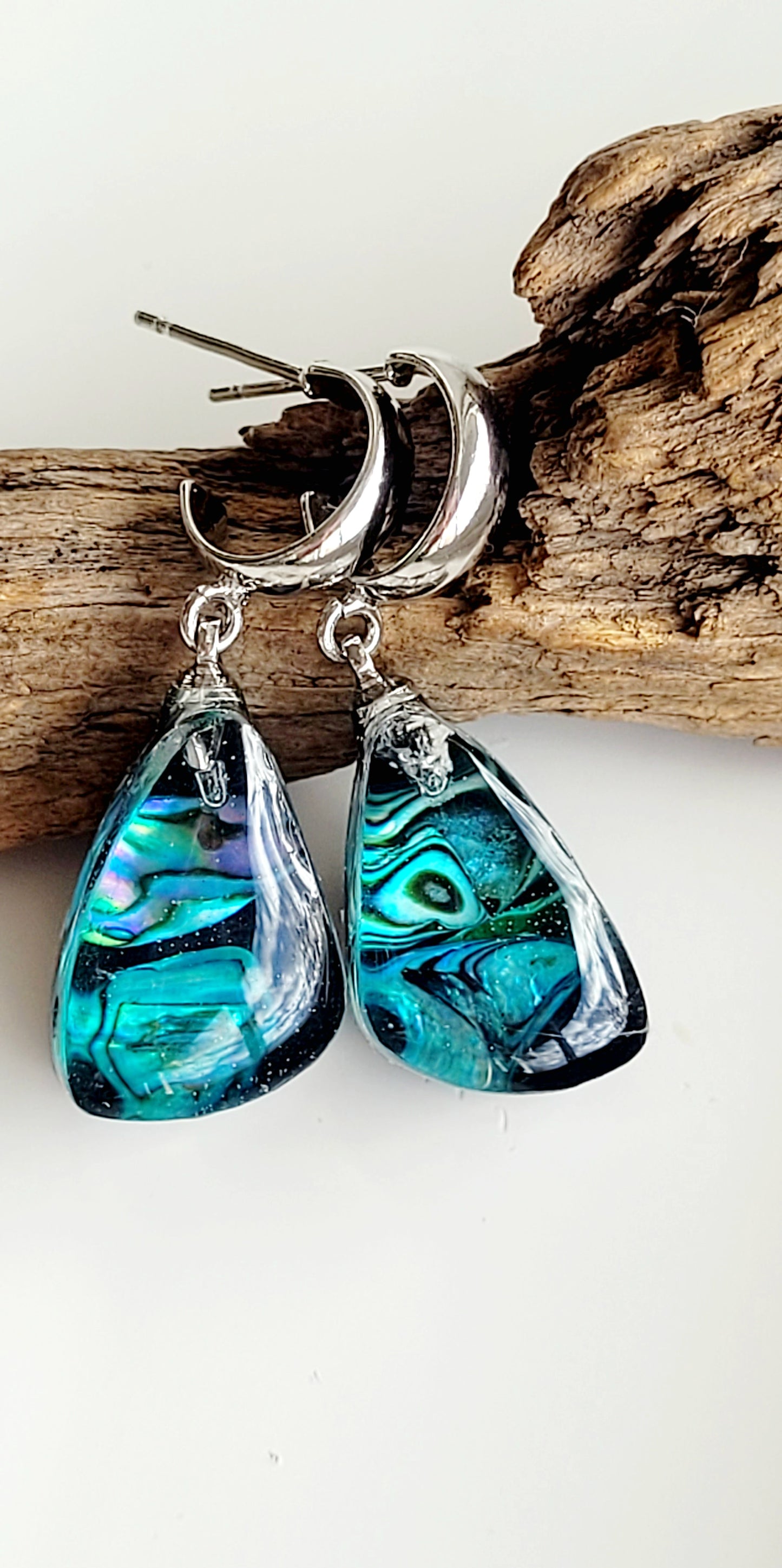 Northern light earrings