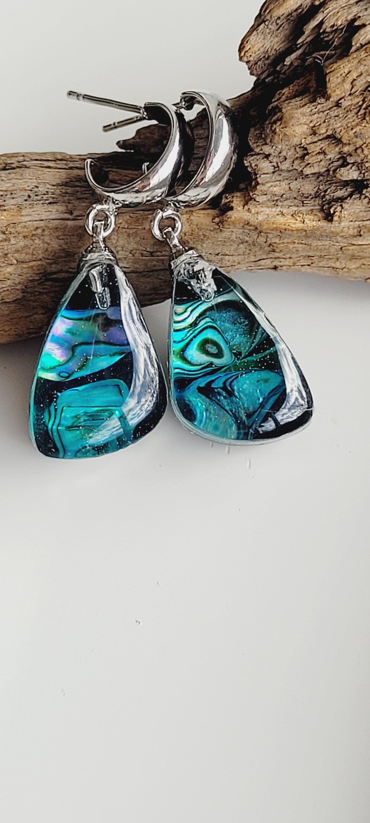 Northern light earrings