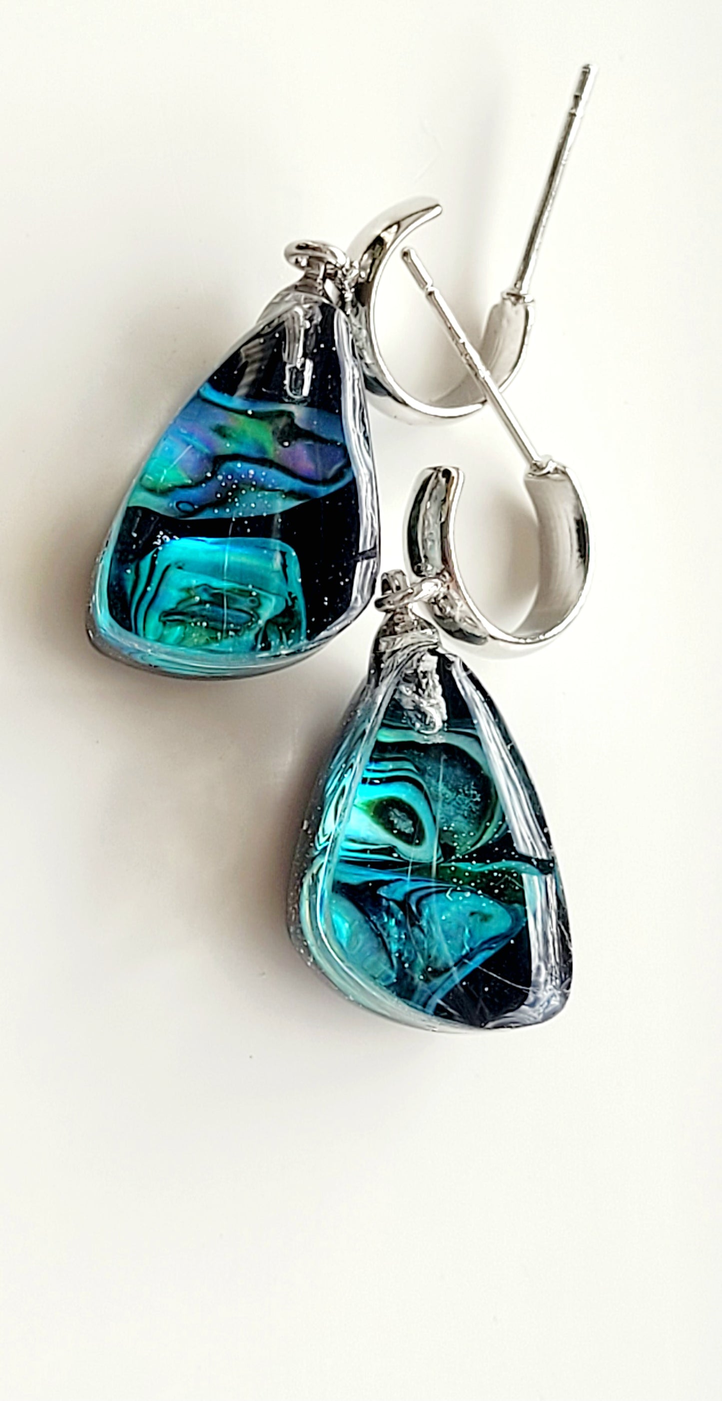 Northern light earrings