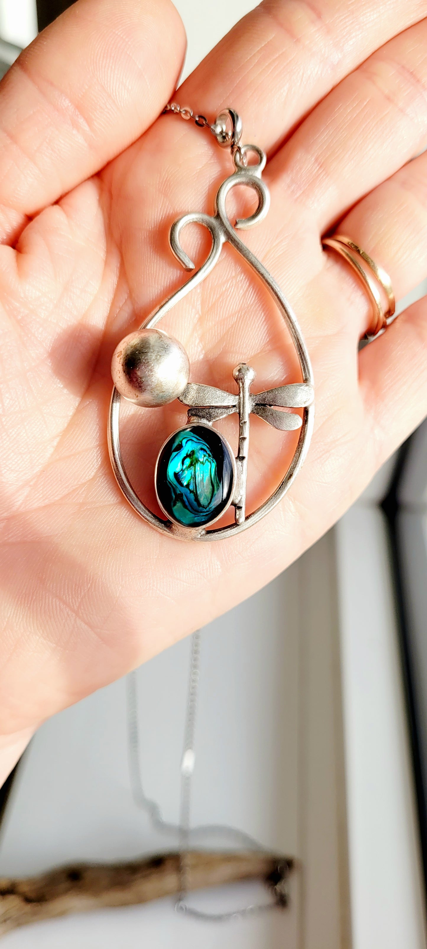 Dragonfly necklace